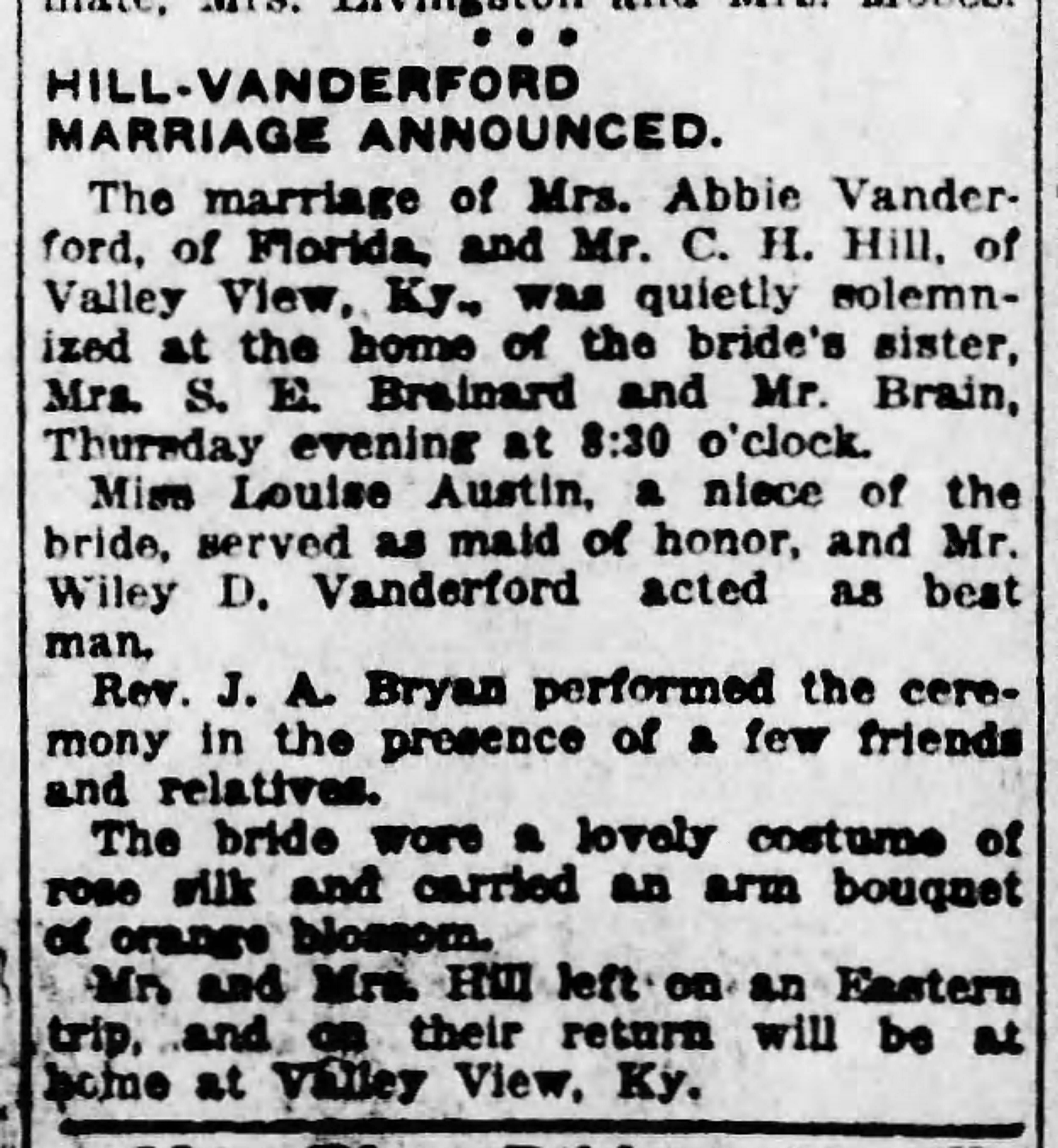 Abbie Vanderford-C.H. Hill